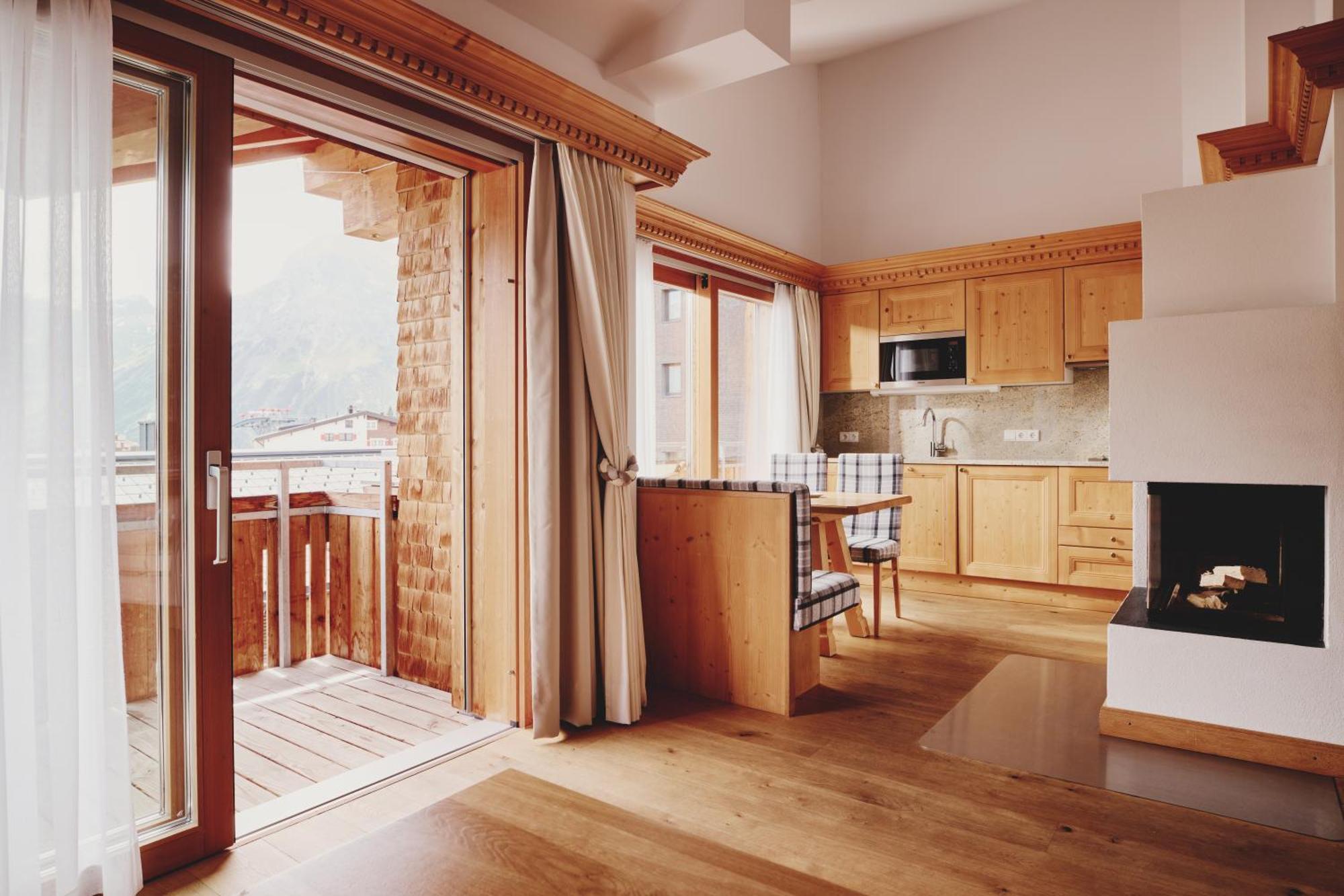 Burg Hotel Oberlech Kültér fotó