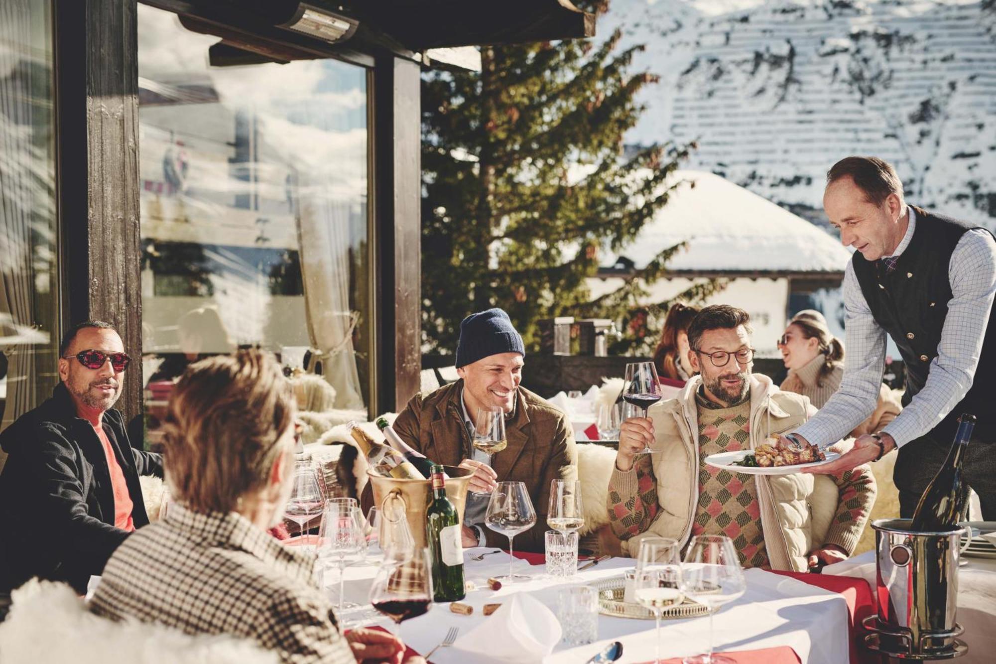 Burg Hotel Oberlech Kültér fotó