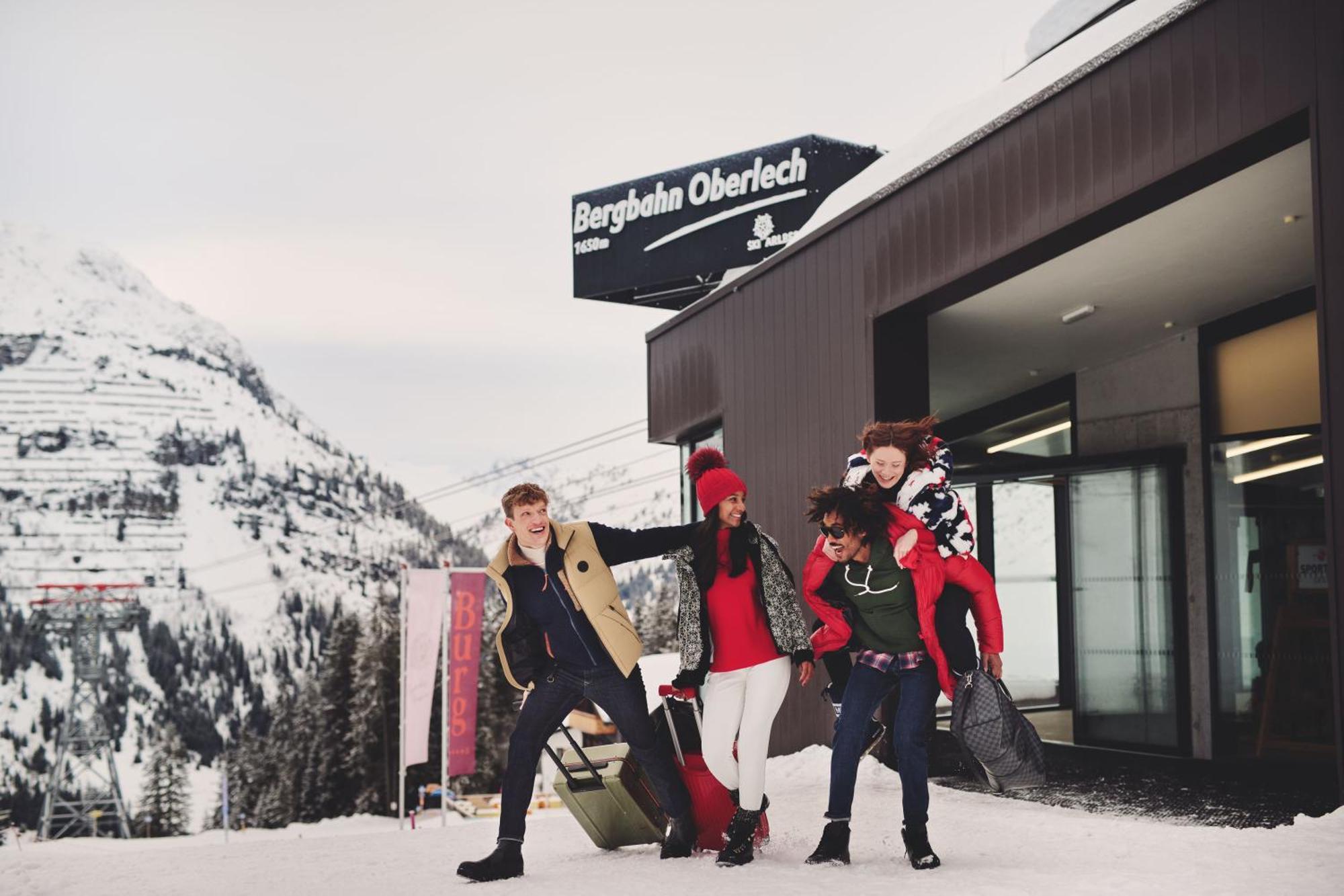 Burg Hotel Oberlech Kültér fotó