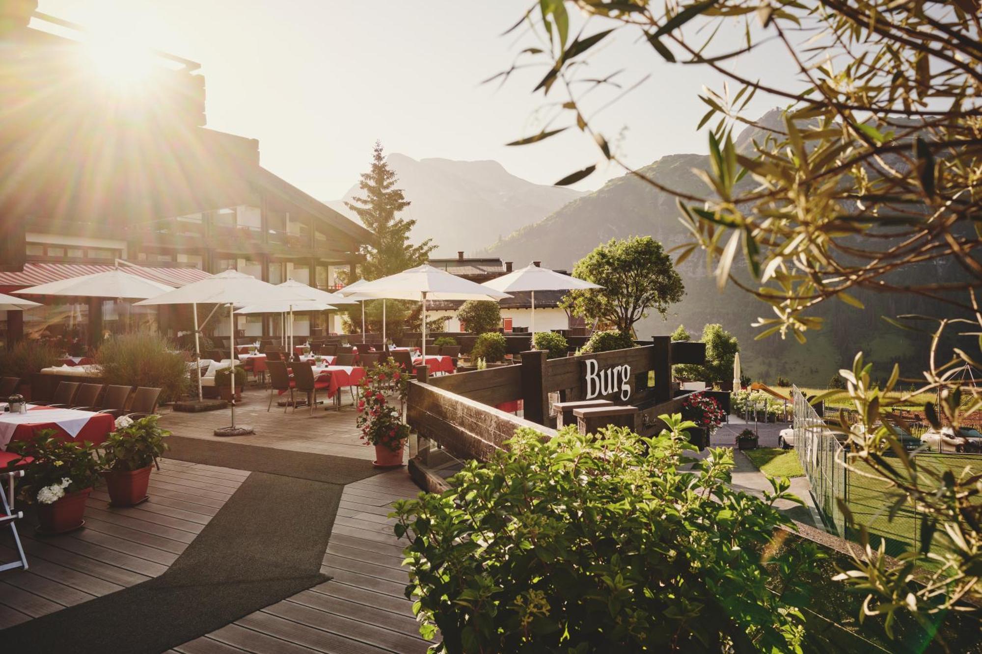 Burg Hotel Oberlech Kültér fotó